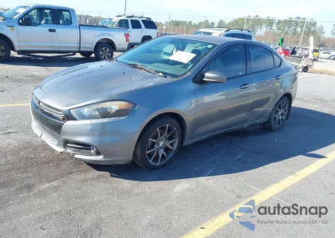 2013 Dodge Dart Rallye из США, поврежденный, VIN 1C3CDFBA3DD104155